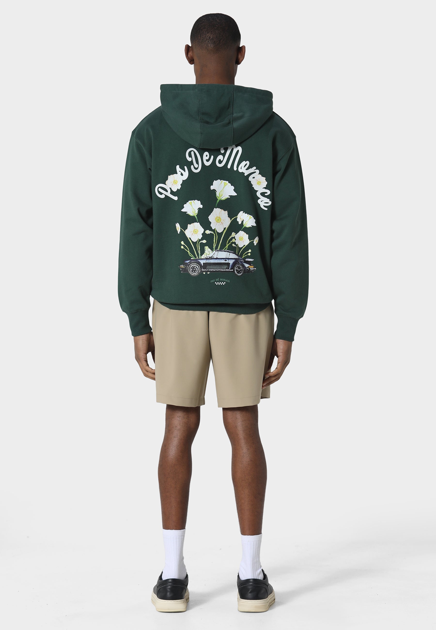 Pas De Monaco Fleur De Route Pedosa Green Hoodie